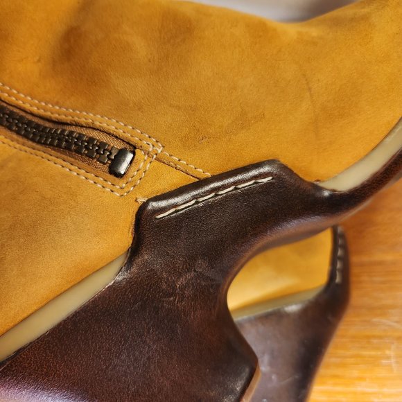 Timberland Original Yellow Waterproof Boots Women (8.5) - Picture 12 of 15